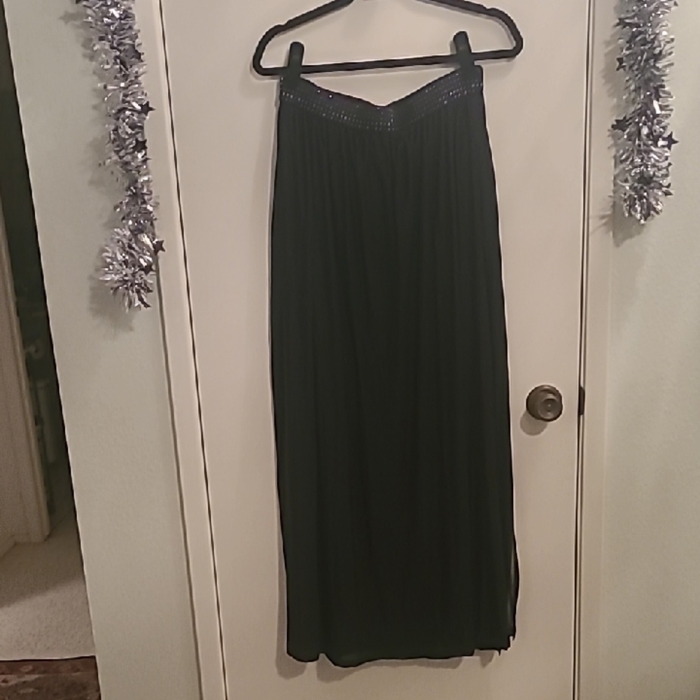 82 H&M Black Maxi Skirt